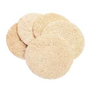 Luffa-Peeling-Pads, 5er-Pack