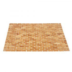 Wellness Badematte aus Bambus, 80 x 50cm