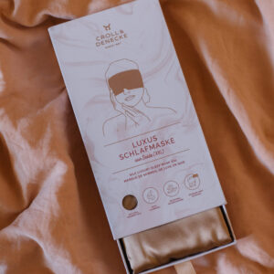 Luxus Schlafmaske XXL aus Seide