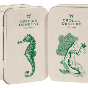 Seifenbox aus metall, gemischte Motive