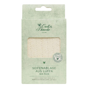 Seifenablage aus Luffa, 3er Pack